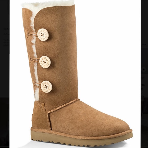 UGG Shoes - UGG Bailey Button Triplet Boot!